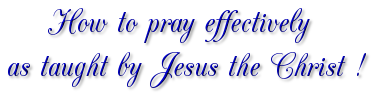 The Lord's Prayer